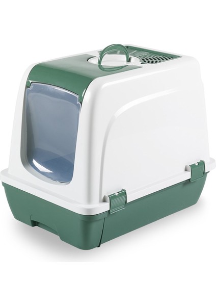 Orta Boy Çekmeceli Kapalı Kedi Tuvaleti Kürek Hediyeli 47 x 39,5 x 55cm fiyatları