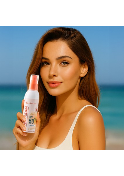 Tüm Cilt Tiplerine Uygun Yüksek Uv Korumalı Leke Önleyici Spf 50 Sprey Güneş Kremi | 200 ml indirimleri