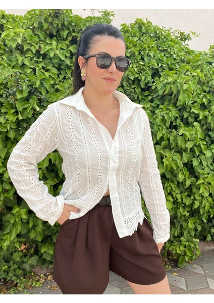 Fisto Işleme Detaylı Tasarım Gömlek modelleri