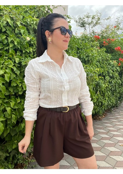 Fisto Işleme Detaylı Tasarım Gömlek indirimleri