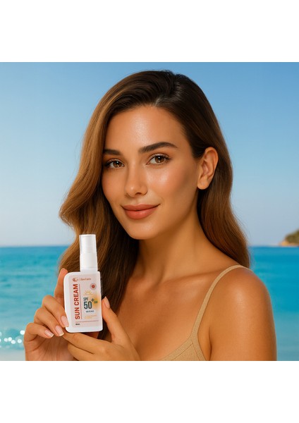Tüm Cilt Tiplerine Uygun Yüksek Uv Korumalı Leke Önleyici Spf 50 Güneş Kremi 50 ml fırsatları