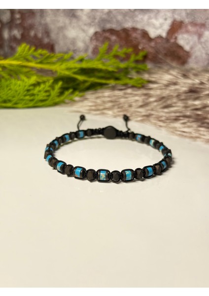 Varisit, Hematit Doğal Taş Bileklik, Tasarım Bileklik, Unisex, 4mm İpli Ayarlanabilir fiyatları