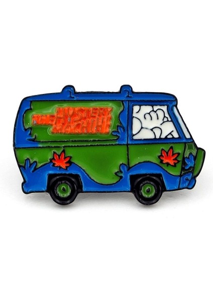 Mini Van Camper Kampçı Minibüsü Renkli Metal Rozet RX012