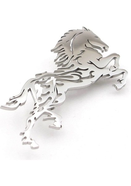 Koşan At Rüzgar Yele Paslanmaz Çelik Broş Rozet Yaka Süsü RZ296 fiyatları