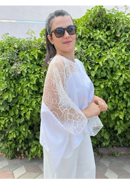 Premium Keten Tasarım Bluz indirimleri