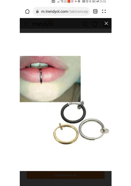 Burun - Dudak - Kulak Eklem Yaylı Sıkıştırmalı fiyatları