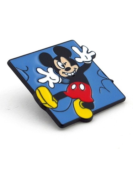 Mickey Mouse Sevimli Fare Gökyüzünden Düşüş Çanta Iğnesi Metal Rozet RX023 fiyatları