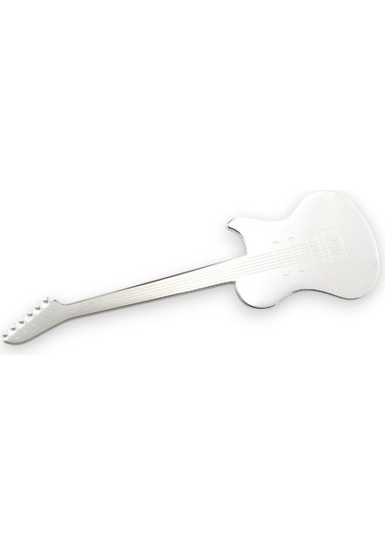 Elektro Gitar Müzik Müzisyen Gitarist Band Paslanmaz Çelik Rozet Broş RZ332