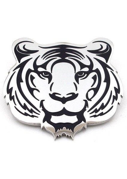 Bengal Kaplanı Tiger Paslanmaz Çelik Rozet Broş Pin Yaka Süsü RZ293