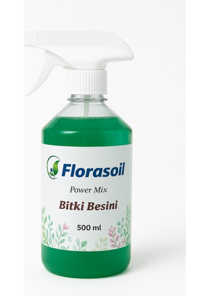 Yeşil Yapraklı ve Tüm Bitkiler Için Bitki Besini 500 ml Yaprak Coşturan En Iyi Besin