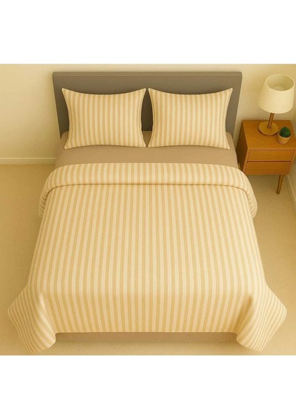 Classy Twill King Size Nevresim Takımı Bej fiyatları