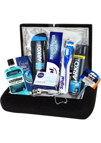 Kopya - Erkek Bakım Seti - Damat Çeyiz Sandık Nişan Bohça Seti 2022022
