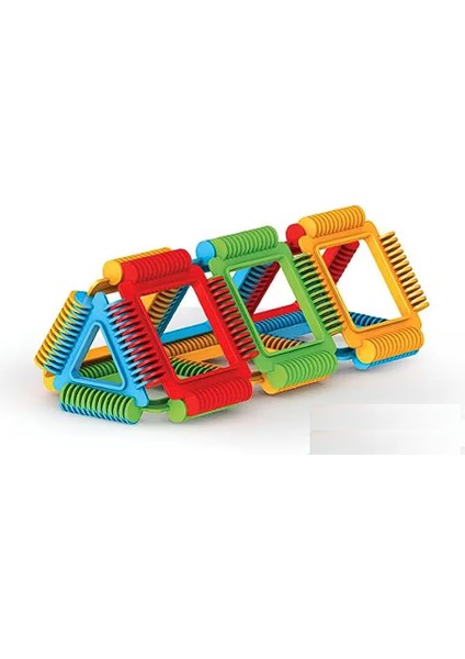 Eğitici Oyuncak Geometrik Puzzle Bloklar 64 Parça fırsatları