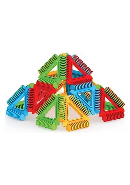 Eğitici Oyuncak Geometrik Puzzle Bloklar 64 Parça indirimleri