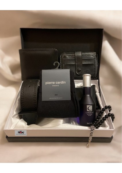 Damat Bohçası Nişan Bohçası Kutulu Cüzdan Kemer, Çorap Kartlık Parfüm Aksesuar Set