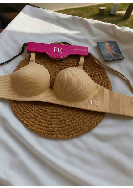 Nurah Lazer Kesim Push Up Derin Dekolteli Sütyen