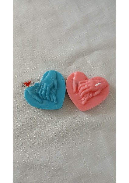 10 Adet Çift Eli Mum Söz, Nişan, Kına, Hediyelik modelleri