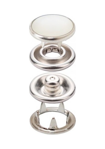 9.5 mm Sedefli Klikıt Çıtçıt 100 Takım