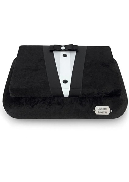 Erkek Bakım Seti + Cüzdan & Kemer Seti - Güzellik Paketim Içi Saten Damat Çeyiz Seti fiyatları