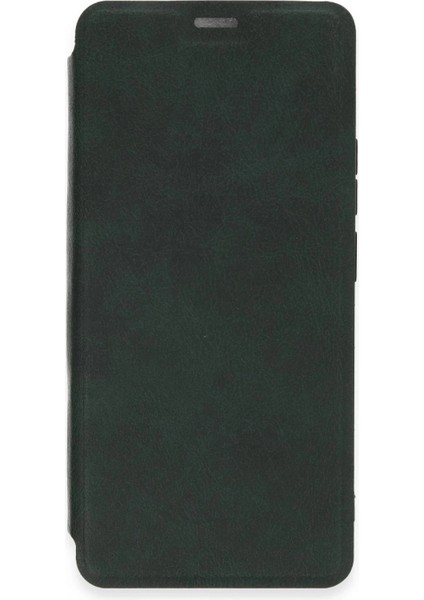 Xiaomi Redmi Note 13 Pro 4g Kılıf Flip Cover - Koyu Yeşil fırsatları