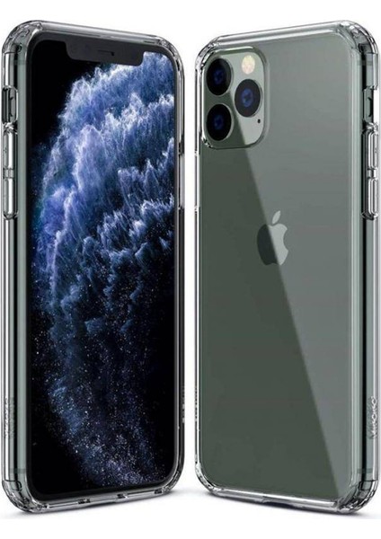 Apple iPhone 11 Pro Max 2.0 mm Korumalı Silikon Kılıf Şeffaf fiyatları