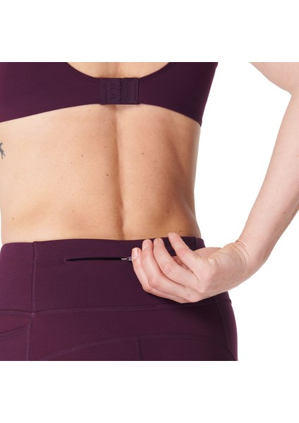 Power 7/8 Kadın Mor Fitness Tayt