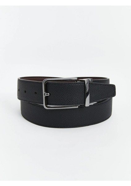 Lcw Accessorıes Çift Yönlü Deri Görünümlü Erkek Kemer (W5) fiyatları