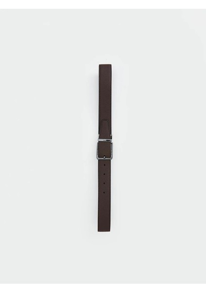 Lcw Accessorıes Çift Yönlü Deri Görünümlü Erkek Kemer (W5) modelleri