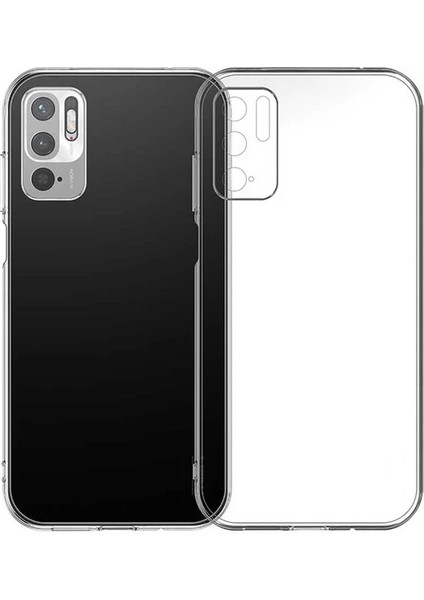 Pocophone M3 2.0 mm Korumalı Şeffaf Silikon Kılıf
