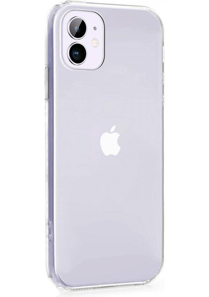 Apple iPhone 12 6.1'' 2.0 mm Korumalı Silikon Kılıf Şeffaf modelleri