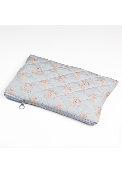 Tavşan Desenli Kapitoneli Bilgisayar Çantası, 13-14-15 Inç Laptop Kılıfı – Suya Dayanıklı Kapitoneli Laptop Kılıfı, Hafif ve Şık El Çantası Tipi Bilgisayar Kılıfı, modelleri