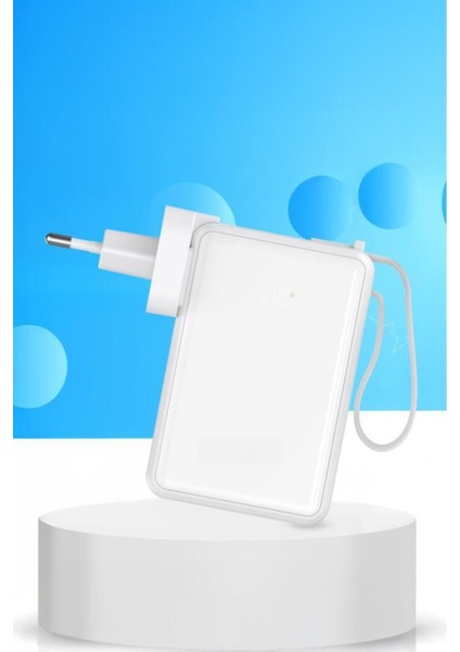 1017 10000 Mah Type-C Taşınabilir 22,5 W Hızlı Şarj Dijital Göstergeli Powerbank modelleri