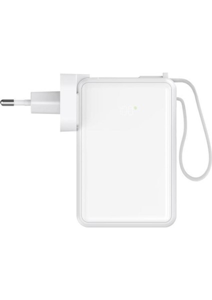 1017 10000 Mah Type-C Taşınabilir 22,5 W Hızlı Şarj Dijital Göstergeli Powerbank fırsatları