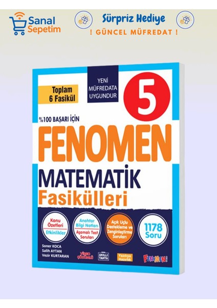 5. Sınıf Matematik Fasikülleri Set Soru Bankası
