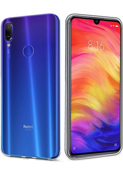Xiaomi Redmi Note 7 Pro 2.0 mm Korumalı Silikon Kılıf Şeffaf