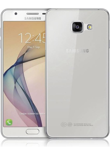 Samsung Galaxy J7 Prime 2.0 mm Korumalı Silikon Kılıf Şeffaf