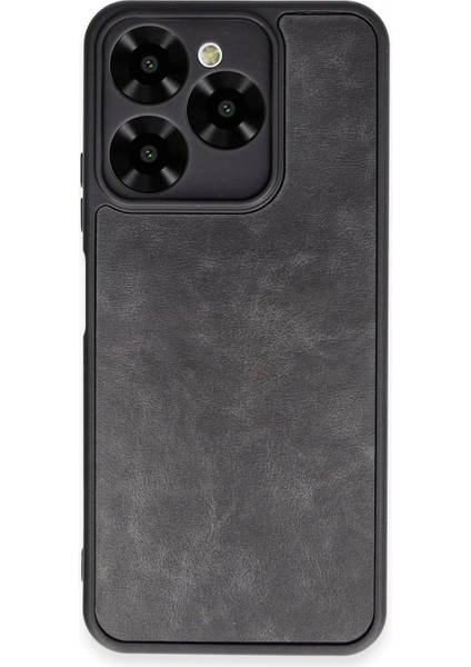 General Mobile Era 30 Kılıf Aras Deri Kapak - Siyah