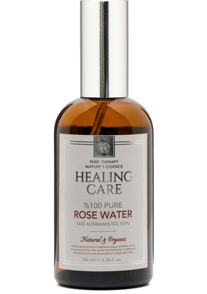 % 100 Doğal Yağı Alınmamış Saf Gül Suyu 100 ml Cam Amber Şişe modelleri