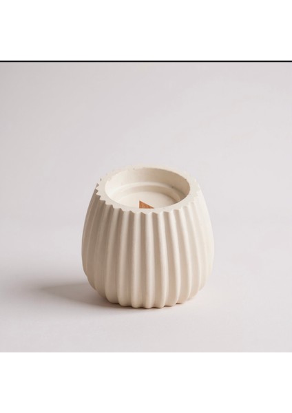 Striped Ahşap Fitilli Soya Mum fiyatları