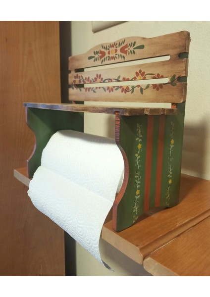 -El Boyama Kağıt Havlu Askılığı