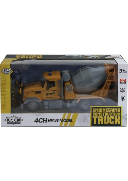 Nessiworld HT303 Kumandalı Şarjlı Harç Kamyonu -Canem Oyuncak
