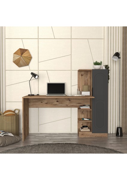 Derin Çalışma Masası Tamamı Mdf