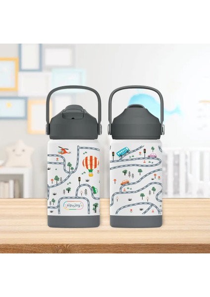 - Flipsip Çocuk Su Termosu | 360 ml - Adventure Trail fırsatları
