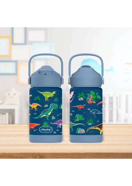 - Flipsip Çocuk Su Termosu | 360 ml - Dino Roar fırsatları