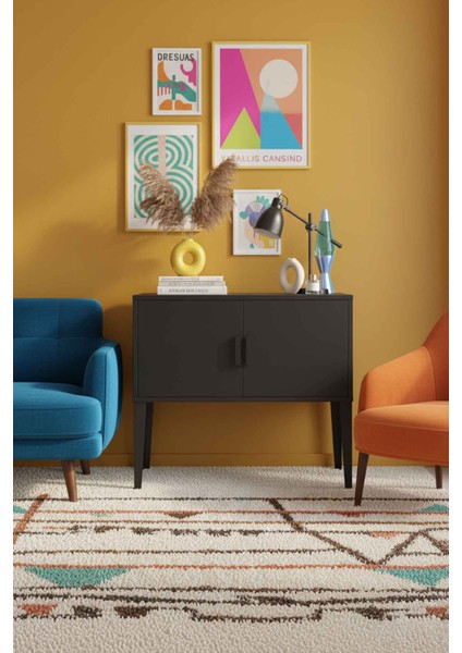 Terraguard Çift Kapaklı Metal Dolap - 70X35X35CM (Ayaklar Dahil 65CM Yükseklik)