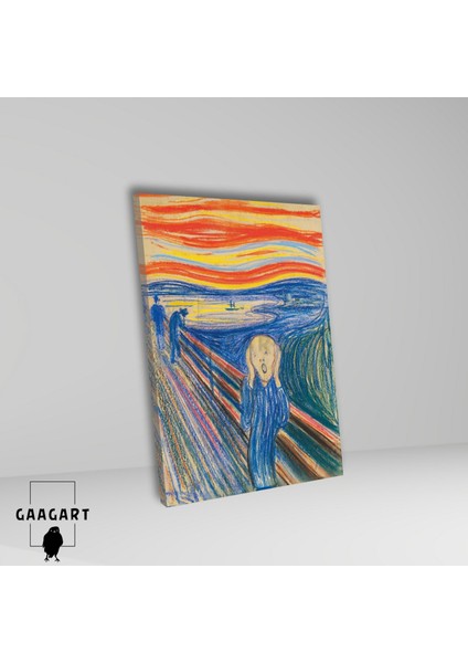 Tekli Dikey Kanvas Edvard Munch The Scream fiyatları