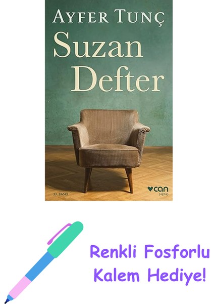 Suzan Defter + Renkli Fosforlu Kalem