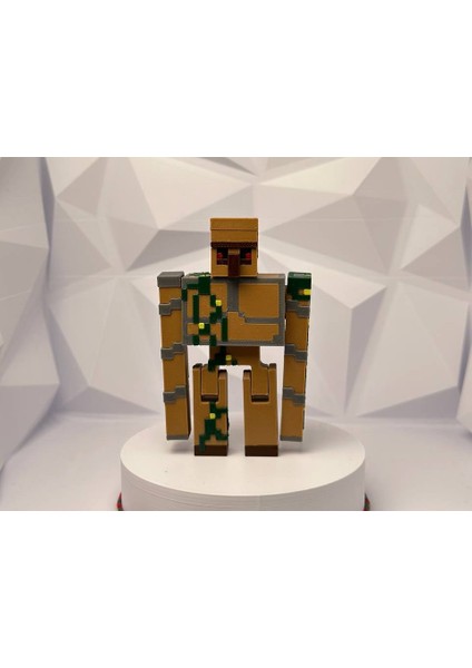 Minecraft Iron Golem Demir Golem Hareketli Eklemli Figür indirimleri