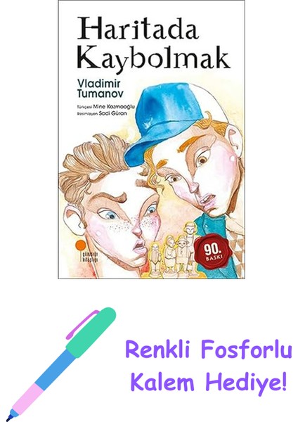 Haritada Kaybolmak: 4, 5, 6, 7. Sınıflar + Renkli Fosforlu Kalem