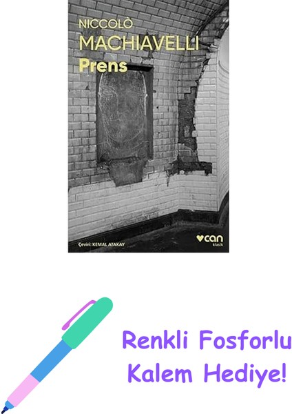 Prens + Renkli Fosforlu Kalem